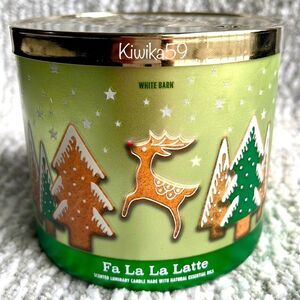 Bath & Body Works Fa La La Latte Candle